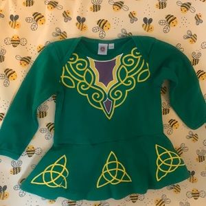 Celtic onesie with skirt